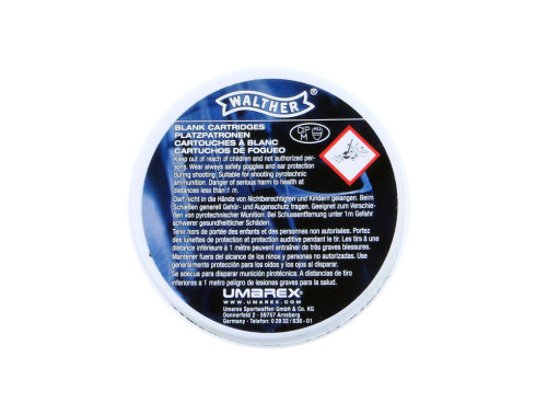 Amunicja hukowa Walther 6 mm long 