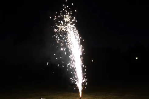 Wulkan fontanna sceniczna wewnętrzna wysokość 2 metry 30 sekund NSF0230 