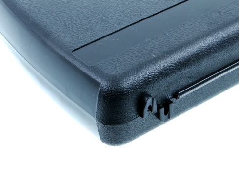 Walizka na broń krótką Negrini 2038 czarna 240x170 mm 