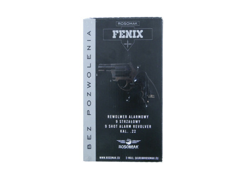Rewolwer hukowy Fenix Gen.2 lufa 2 cale czarny - zestaw 