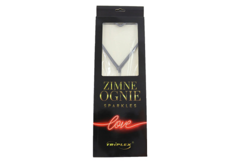 Zimne ognie serca komplet 2 sztuki TXF268 39 cm 