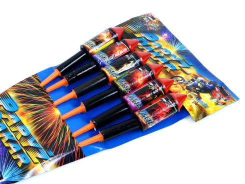 Rakiety Paryż Dakar komplet 6 sztuk 3018 