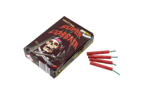 Petarda lontowa Super Korsarz P1201C zestaw 10 opakowań w sumie 600 sztuk petard 