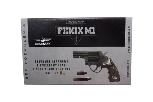 Rewolwer hukowy Fenix Gen.2 lufa 3 cale czarny - zestaw 