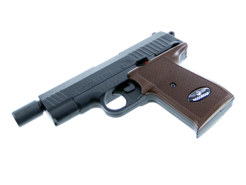 Pistolet hukowy Lexon 11 M1 kal. 6 mm long okładziny brąz 