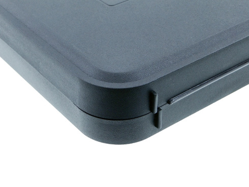 Kufer walizka na broń krótką Megaline 260x205x48 mm czarna 