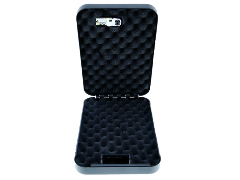 Walizka na broń krótką MFH stalowa 245x165 mm z zamkiem szyfrowym 