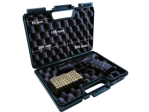 Walizka na broń krótką Nergini 2026 SEC 290x220 mm 