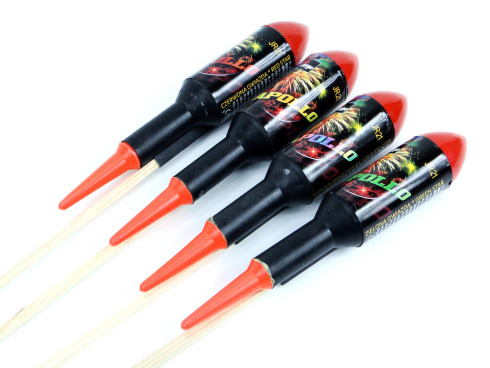 Rakiety Apollo komplet 4 sztuki JR21 