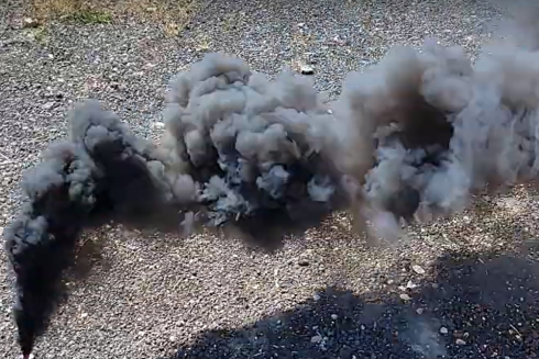 Dymy zasłony dymne czarne 1 sztuka Jorge duże 210 gram 