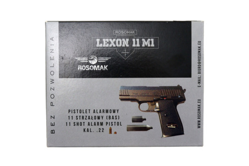 Pistolet hukowy Lexon 11 M1 Limited Ed. kal. 6 mm long jedenastostrzałowy 