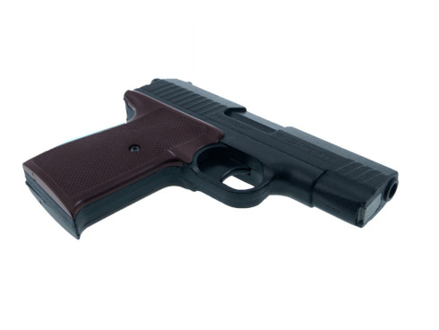 Pistolet hukowy Lexon 11 M1 czarny kal. 6 mm long zestaw 