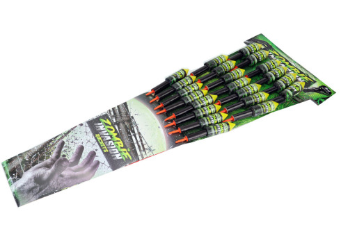Rakiety Klasek Zombie Invasion RS21Z komplet 21 sztuk 