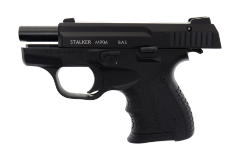 Pistolet hukowy Stalker M906 czarny ruchomy zamek 