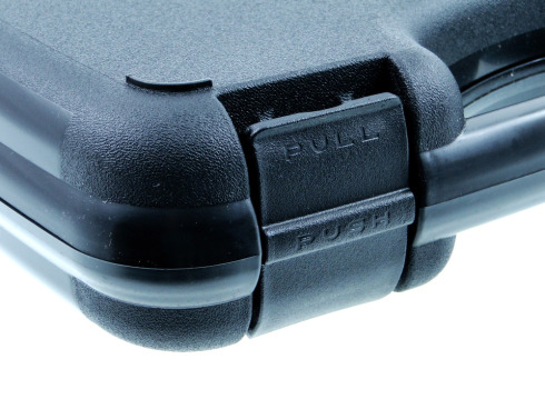 Walizka na broń krótką Negrini 2033 czarna 320x220 mm 