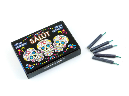 Petarda lontowa Salut zestaw 600 sztuk K0201CE 