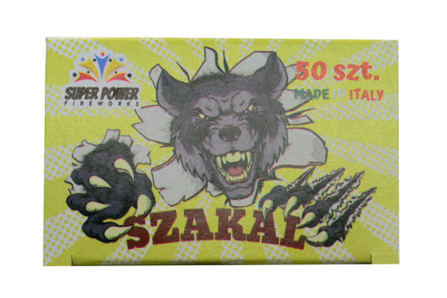 Petarda draskowa emiter dźwięku Szakal P50-0801 zestaw 500 sztuk 