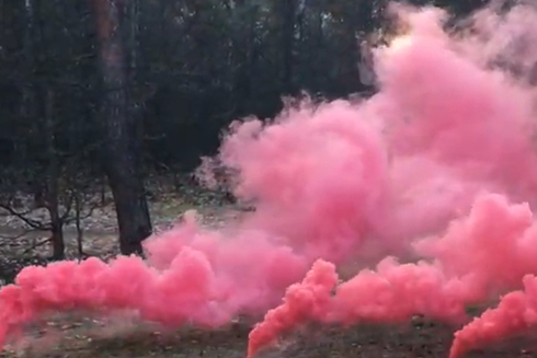 Dymy - zasłony dymne Triplex czerwone 1 sztuka 