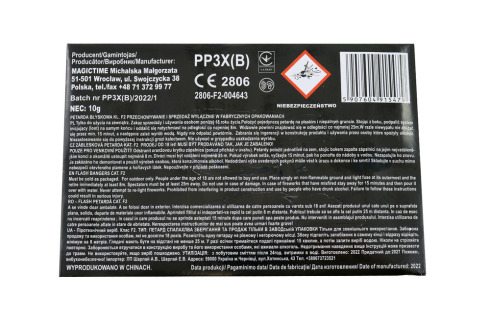 Petardy PP3X(B) Magic Time op. 20 sztuk 
